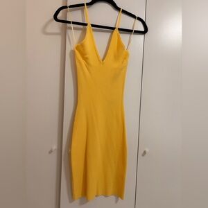 Yellow Sleeveless Dress